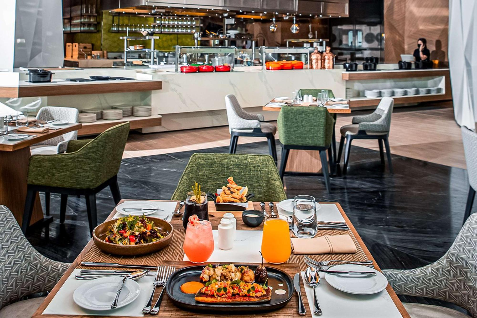 Hotel Hilton Bahrain Manama Zewnętrze zdjęcie The restaurant